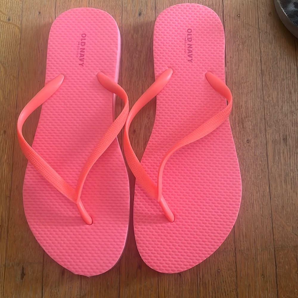 Never been worn flip-flops